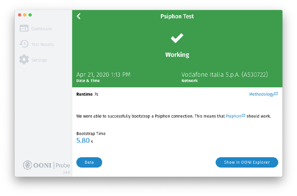 Psiphon test Psiphon test